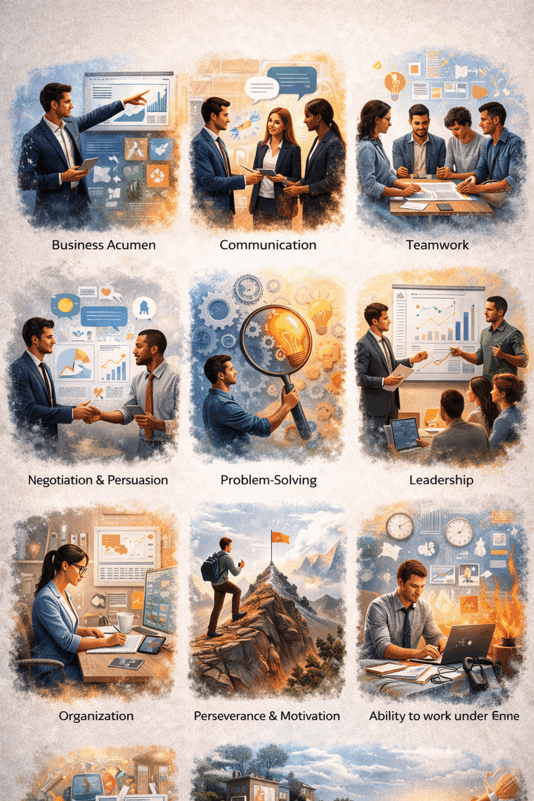 Business Strategy Illustration
